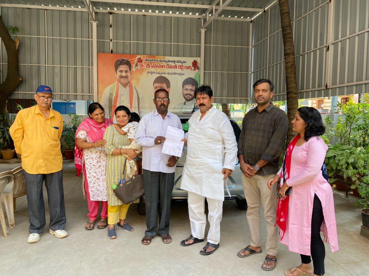 రాయల్ కాలనీలో సీసీ రోడ్డు నిర్మాణానికి చర్యలు : కార్పొరేటర్ రాజ్ జితేంద్ర నాధ్