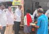 టి సి ఎస్ సహకారంతో లయన్స్ క్లబ్ 'అన్నదానం' 