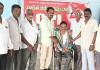 కాంగ్రెస్ మండల అధ్యక్షుడు శ్రీనివాస్ కి సిపిఐ సన్మానం.