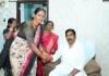 ఎమ్మెల్యే కె.ఆర్ నాగరాజుకు రాఖీలు కట్టిన మహిళా నేతలు.