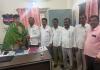 నూతన సిఐ కి శుభాకాంక్షలు తెలిపిన సీపీఐ నాయకులు