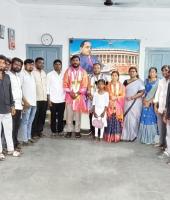 ఎస్సీ ఎస్టీ కౌన్సిలర్లకు ఘన  సన్మానం