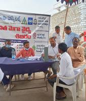 ఉచిత మెగా వైద్య శిబిరం విజయవంతం.