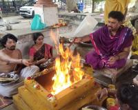 పుష్య సప్తష్టమి నాడు  శాస్త్రోక్తంగా శనేశ్వర స్వామికి తిలతైల అభిషేక పూజలు