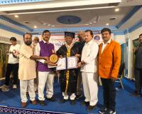 గజగౌని రమేష్ గౌడ్ ఇంటర్నేషనల్ పిస్ యూనివర్సిటీ నుండి డాక్టరేట్ డాక్టరేట్ తో పాటు ద ఫ్రైడ్ ఆప్ భారతరత్న 2026 సన్మానం సత్కారం
