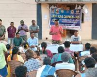 ట్రాఫిక్ నియమాలపై అవగాహన కార్యక్రమం - సీఐ రాజు వర్మ 