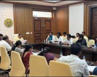 వ్యవసాయ అనుబంధ కార్పొరేషన్ల పనితీరు పై మంత్రి తుమ్మల సమీక్షా సమావేశం.