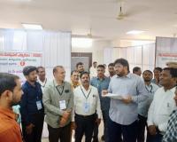 నామినేషన్ కేంద్రాన్ని పరిశీలించిన.