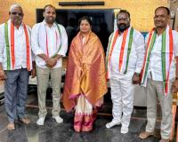 శ్వేత పాండురంగా రెడ్డి గెలుపు కోసం కాంగ్రెస్ నాయకుల విస్తృత ప్రచారం.