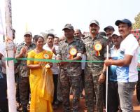 చర్ల మండలంలో పోలీసుల ఆధ్వర్యంలో నూతన క్రీడా మైదానంలో సీఎం కప్ ప్రారంభోత్సవంలో పాల్గొన్న జిల్లా కలెక్టర్, ఎస్ పీ