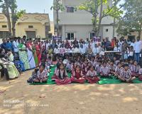 ప్రగతి వెల్ఫేర్ సొసైటీ ఆధ్వర్యంలో బాల స్వాస్థ్య శిబిరం విజయవంతం.