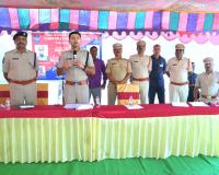 మున్సిపల్ ఎన్నికల నిర్వహణకు పకడ్బందీ భద్రతా ఏర్పాట్లు.