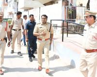 ఎలక్షన్ సరళి,  బందోబస్తు ను పరిశీలించిన