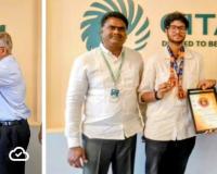 అంతర్జాతీయ కిక్ బాక్సింగ్ లో గీతం విద్యార్థికి కాంస్య పతకాలు