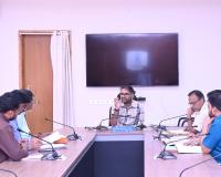 ప్రణాళిక బద్ధంగా పాఠశాల అభివృద్ధి పనులను సకాలంలో పూర్తి చేయాలి... జిల్లా కలెక్టర్ కోయ శ్రీ హర్ష*