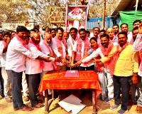 తెలంగాణ అస్తిత్వ శిఖరం.. స్వరాష్ట్ర సాధకుడు,తెలంగాణ జాతిపిత కేసీఆర్.  మాజీ వైస్ ఎంపీపీ రాజేష్ పటేల్  