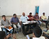 ఐకేపీ పనుల పురోగతి పై   ఐ బి డి. డి పి ఎం శ్రీనివాస్ సార్ బ్యాంక్ లింకేజి  డి పి ఎం రాజయ్య సర్ మరియు స్త్రీనిధి  ఆర్ ఎం కిరణ్ కుమార్ గార్లు సమీక్ష సమావేశం