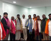 ఎన్.ఆర్.ఎస్ ట్రాన్స్పోర్ట్ ను సందర్శించిన ఎమ్మెల్సీ నవీన్ కుమార్ రెడ్డి.