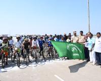 చీఫ్ మినిస్టర్ కప్ 2025 రాష్ట్రస్థాయి సైక్లింగ్ పోటీలు ప్రారంభం 