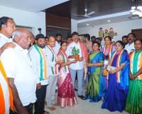 ఖమ్మం పట్టణం - మంత్రి పొంగులేటి గారి నివాసం లో