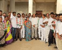 సొంత గూటికి సత్తెన్న  కందుకూరు మండలం నుంచి కాంగ్రెస్ లో చేరికలు.