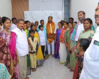 వల్లభ్‌రావుపల్లిలో ఇందిరమ్మ ఇళ్ల ప్రారంభోత్సవం.