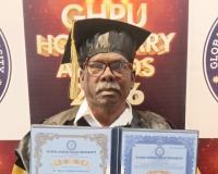 ప్రజా యోధుడు గుమ్మడి నరసయ్యకి గౌరవ డాక్టరేట్ 