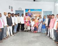 ఎస్సీ ఎస్టీ కౌన్సిలర్లకు ఘన  సన్మానం