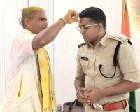 హోలీ ఉత్సవాల్లో జిల్లా ఎస్పీ