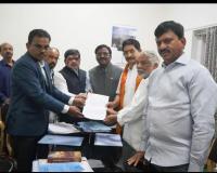 కాంగ్రెస్ రాజ్యసభ అభ్యర్థి వేం నరేందర్ రెడ్డి గారి నామినేషన్ కార్యక్రమంలో పాల్గొన్న 