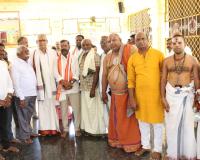 వేంకటేశ్వర స్వామి విగ్రహ ప్రతిష్ట కార్యక్రమంలో పాల్గొన్న ఎమ్మెల్యే నాయిని..