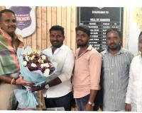 షాద్‌నగర్ సీఐ కే. సీతారాంను మర్యాదపూర్వకంగా కలిసిన