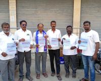 ఈనెల 9న కలెక్టరేట్ ముందు జరిగే ధర్నాను జయప్రదం చేయండి. 