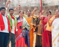 భారత కమ్యూనిస్టు పార్టీ కార్యాలయంలో మహిళా దినోత్సవ వేడుకలు.