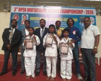 మార్షల్ ఆర్ట్స్ స్పోర్ట్స్ అసోసియేట్ వారి ఆధ్వర్యంలో మూడవ జాతీయ స్థాయి ఛాంపియన్షిప్ పోటీలు.