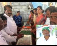 కాంగ్రెస్ పార్టీ పాత కమలాపురం సర్పంచ్ తేజవత్ బాబురావు కు ఘనంగా నీవాళ్లు 