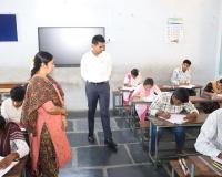 ప్రశాంతంగా జరుగుతున్న పదవ తరగతి పరీక్షలు.... 