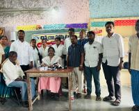 యరసానిగూడెం గ్రామంలో ఉచిత చెవి–ముక్కు–గొంతు వైద్య శిబిరం.