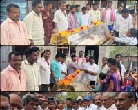 బానోత్ వెంకట్రావు కు పలువురు నేతలు ఘనంగా నీవాళ్లు 