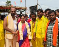 ఖమ్మంలో ఘనంగా సీతారామచంద్ర స్వామి దేవస్థాన ప్రతిష్ఠ మహోత్సవం