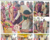 కన్నుల పండువగా కల్యాణ మహోత్సవం శ్రీ సీతారాముల కల్యాణం.