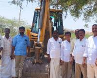 కోనేరు అభివృద్ధికి పూజ 