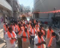 హనుమాన్ నామస్మరణతో మార్మోగిన కిస్మత్పూర్.   