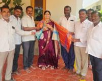 రాష్ట్ర మహిళా కాంగ్రెస్ అధ్యక్షురాలు కు శుభాకాంక్షలు