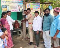 _సొంత ఖర్చులతో చలివేంద్రం ఏర్పాటు చేయడం అభినందనీయం_