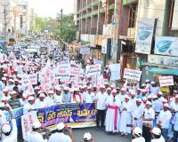 ఘనంగా రన్ ఫర్ జీసస్ ప్రపంచ శాంతి ర్యాలీ