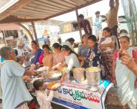 జనహిత అన్నపూర్ణ ఆద్వర్యంలో అన్నదానం