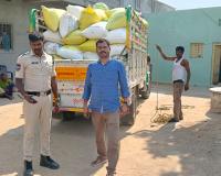 మసిగుండ్లపల్లిలో భారీగా రేషన్ బియ్యం స్వాధీనం