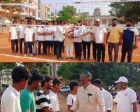 వాలీబాల్ టౌర్నమెంట్‌ను ప్రారంభించిన