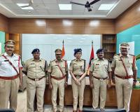 సిద్దిపేట కమిషనరేట్‌లో పదోన్నతి పొందిన పోలీసు అధికారులకు సీపీ అభినందనలు